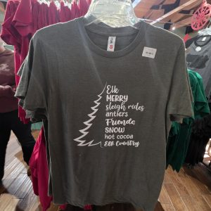 Elk Country Holiday Graphic Tee