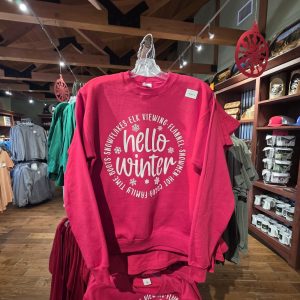 "Hello Winter" Crewneck Sweatshirt