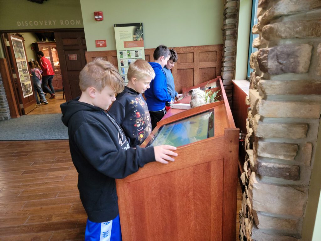 Education in the Great Room at Elk Country Visitor Center