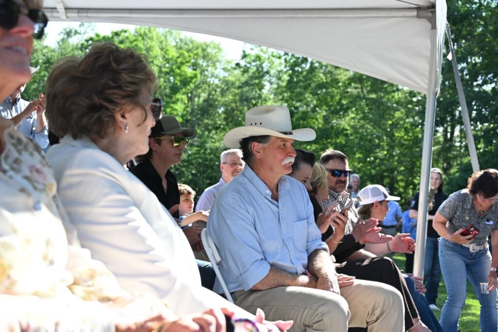 Keystone Elk Country Alliance Dedicates Cogan Terrace in Honor of Founding President and CEO Rawley D. Cogan