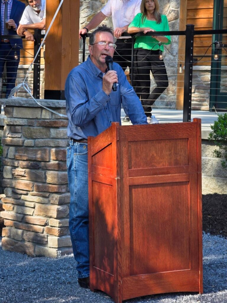 Keystone Elk Country Alliance Dedicates Cogan Terrace in Honor of Founding President and CEO Rawley D. Cogan
