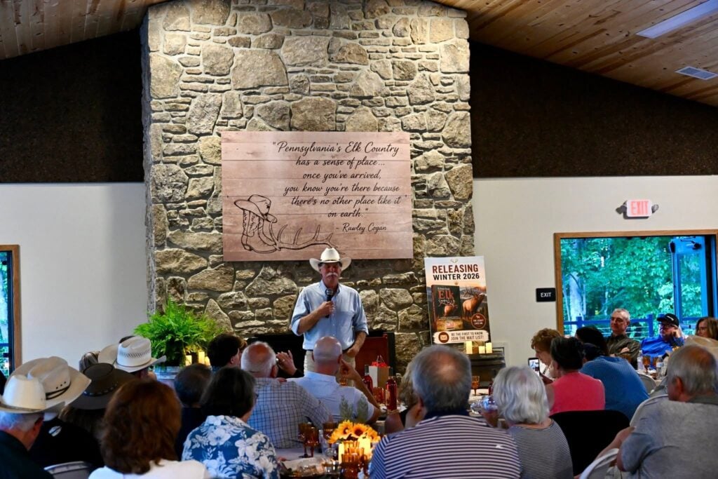 Keystone Elk Country Alliance Dedicates Cogan Terrace in Honor of Founding President and CEO Rawley D. Cogan
