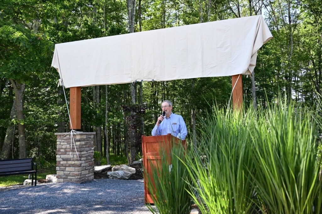 Keystone Elk Country Alliance Dedicates Cogan Terrace in Honor of Founding President and CEO Rawley D. Cogan