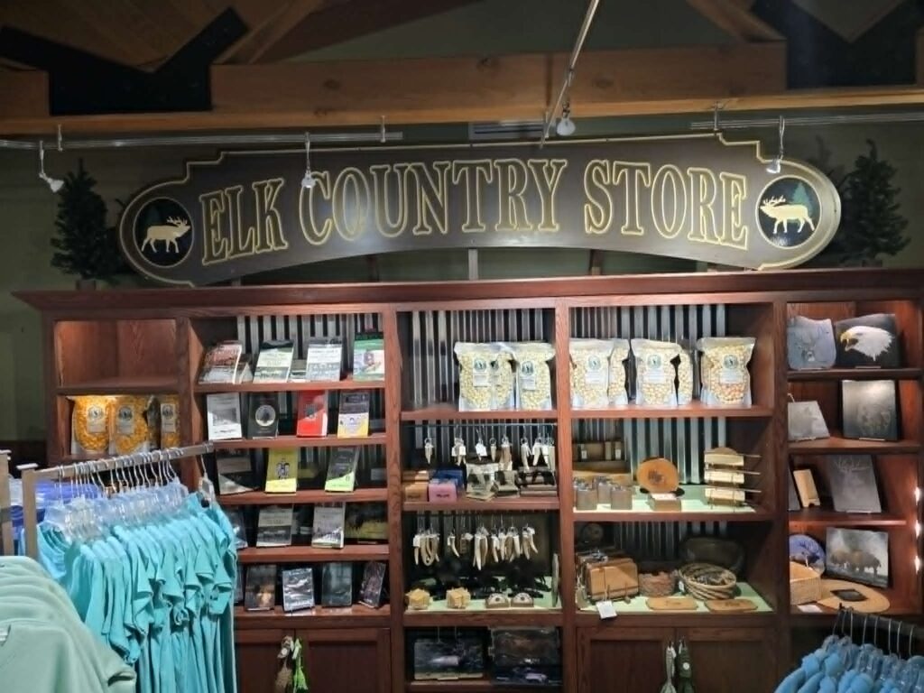 Elk Country Visitor Center Gift Shop, Open to the public