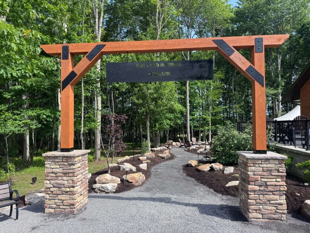 Clemons Building for private rentals, events, weddings at the Keystone Elk Country Visitors Center
