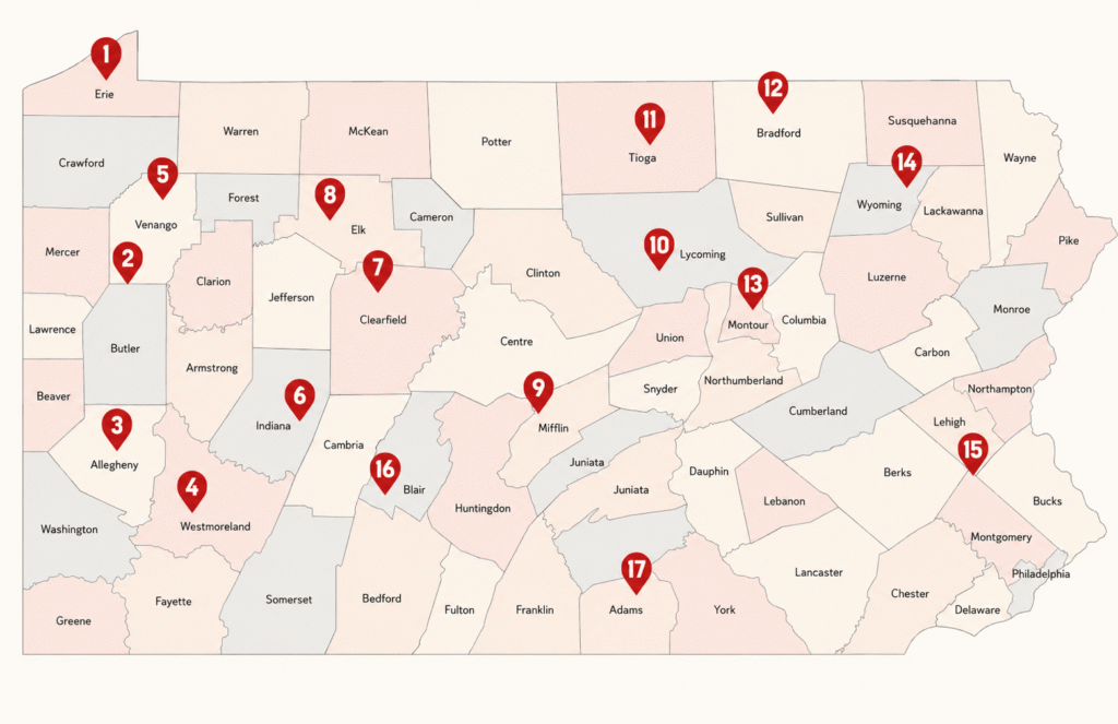 Chapter Map