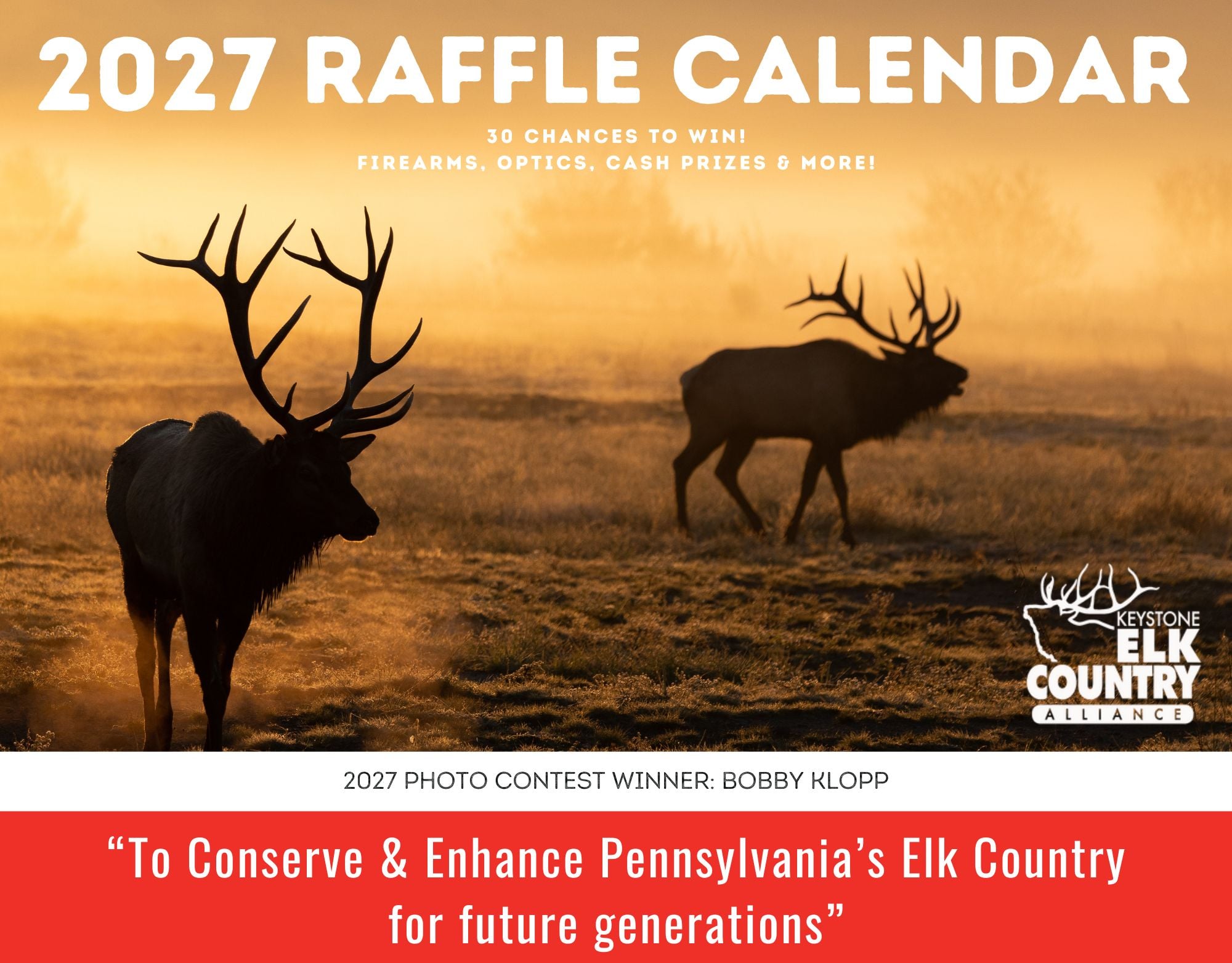 2027 KECA RAFFLE CALENDAR
